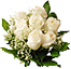 Букет белых роз (4)