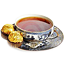 Тонкая фарфоровая чашка с чаем (1)