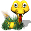 Игрушка Змея желтая (1)