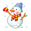 Снеговичок с шарфиком (1)