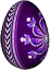 Пасхальное яичко фиолетовое (1)